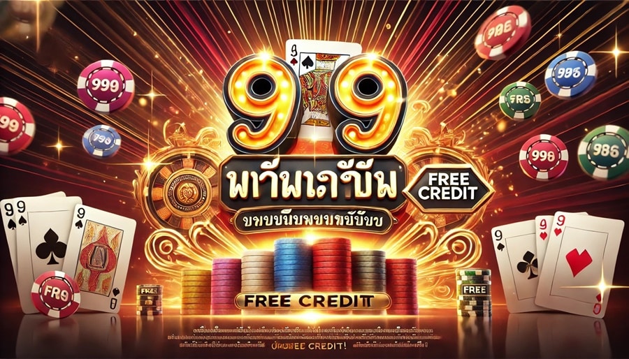 เสริมศักยภาพนักพนัน กับวิธีใช้เครดิตฟรี!