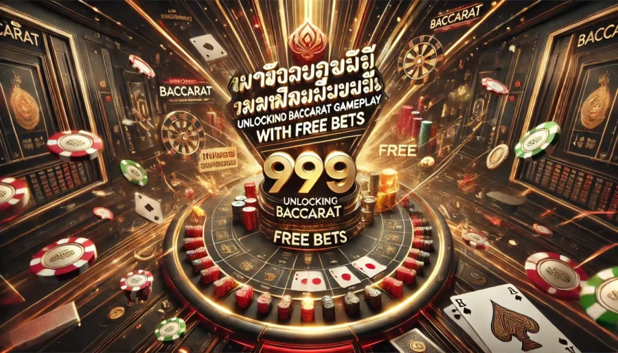 ปลดล็อคความตื่นเต้นในโลกบาคาร่า พร้อมเดิมพันฟรี